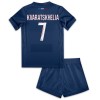 Oficiální Fotbalový Dres Paris Saint-Germain Kvaratskhelia 7 Domácí 2024-25 pro Děti